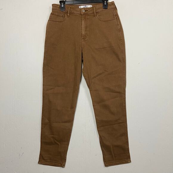Hollister Denim - Hollister Women's Brown Curvy High Rise Mom Jeans W 30